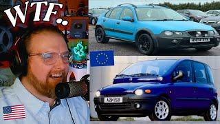 American Reacts to The Top 50 Ugliest Cars in Europe