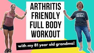 Full Body Exercise Arthritis Friendly  Low Impact  Physical Therapist & her grandma