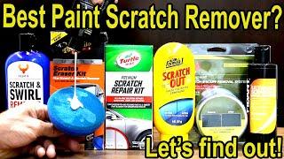 Best Car Paint Scratch Remover? Lets find out Turtle Wax Meguiars 3M Nu Finish Carfidant