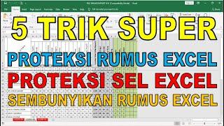 5 Cara Mudah Mengunci Rumus Excel  Proteksi Data Microsoft Excel