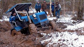 Nobody expected this All wheel drive mini tractors in harsh off road conditions