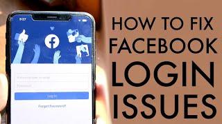 How To FIX Facebook Login Issues 2021