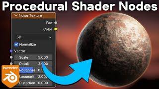 Introduction to Procedural Shader Nodes for Complete Beginners Blender Tutorial