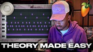 The ONLY MUSIC THEORY You Will EVER NEED as a PRODUCER  FL Studio Tutorial