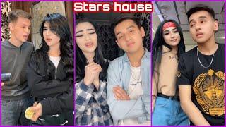 Stars house jamoasining yangi Tiktok videolari Xusniddin Parizoda Usmonova Bonamur Amirchik tik tok