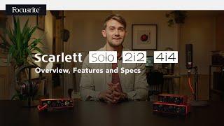 Focusrite Scarlett 3rd Gen Solo 2i2 & 4i4 Overview Features and Specs