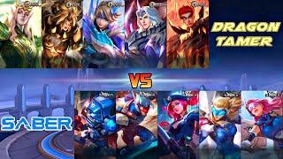 S.A.B.E.R VS DRAGON TAMER 1 VS 1 FIGHT  DRAGON TAMER VS SABER