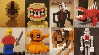 All LEGO SCP Characters  SCP Creepy Facility