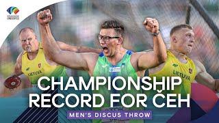 Mens Discus Throw Final  World Athletics Championships Oregon 22