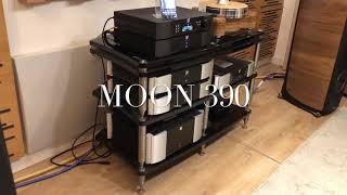 MOON by simaudio 390 & 330A   - קדם מגבר משולב ממיר דיגיטלי סטרימר ופונו