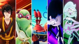 Nickelodeon All-Star Brawl 2 - All Characters Final Smashes