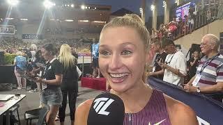 Jessica Hull Sets WORLD RECORD In Womens 2000m At Diamond League Monaco 2024