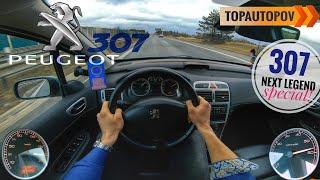 Peugeot 307 2.0i 100kW 73 4K TEST DRIVE – SOUND ACCELERATION ENGINE & ELASTICITYTopAutoPOV