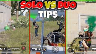 SOLO VS DUO TIPS  SOLO VS DUO KAISE KHELE  PUBG MOBILE  BATTLEGROUNDS MOBILE INDIA {BGMI}