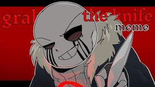 grab the knife meme   killer sans  loop