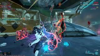 Warframe Zephyr Prime vs Lv 9999  Solo  SP Void Cascade Level Cap  Enemies Lv 9999