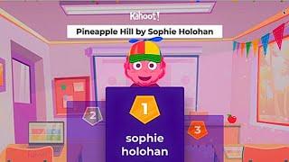 Pineapple Hill - Sophie Holohan official lyric video kahoot style