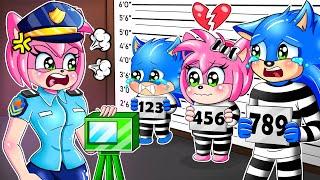 WOW  Mom Became a Cop Sonics Family in Prison - Sonics Life Story - Sonic the Hedgehog 2