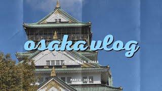 24 Hours in Osaka   dotonbori shinsekai osaka castle kuromon ichiba market cozy vlog