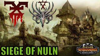 EPIC 11000 man Siege of NULN - Custom Sieges are Back Baby - Total War Warhammer 3