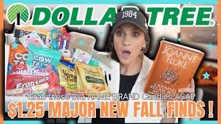 $92.00 DOLLAR TREE HAUL  BIG $1.25 FALL HIDDEN GEMS that are SO GOOD  CUTE FALL BOOK FOUND