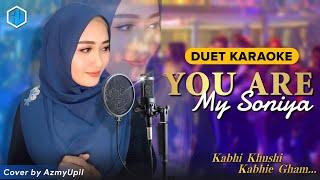 AzmyUpil  You Are My Soniya  KARAOKE India  Duet Smule Bollywood  No Vocal Cowok