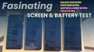Screen and Battery Test under the Sun  Review
