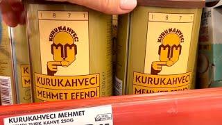 Самый вкусный Турецкий Кофе MEHMET EFENDI. Цена на кофе в Турции