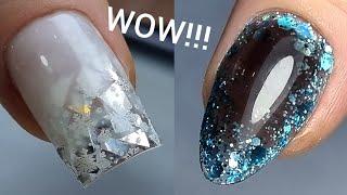 WOW    WINTER Nail ART design