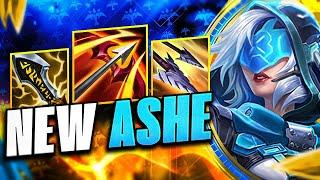 New Crit Ashe Build - 14.10 Ashe ADC Gameplay  League of Legends