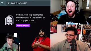 Mizkif Banned as Twitch cancels new braindead content policy - w Soda Hasan Esfand Erobb...