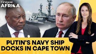 South Africa Outrage as Russias Naval Ship Docks at Cape Town  Firstpost Africa