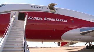 747 SuperTanker joins Californias firefighting fleet