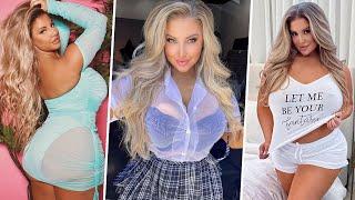 Ashley Alexiss Biography & Wiki  Curvy Plus Size Model  Tiktok Instagram Celebrity