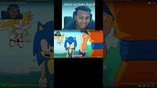 Sonic and Tails are on GokaSonic vs Goku Rap Battle part 4