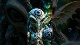 AI Manifest Cosmic Alien Chill Vibes 3 Premiere #shorts