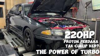 220HP Proton Perdana Auto ni cukup Tak? Top speed pon boleh pegi habis meter