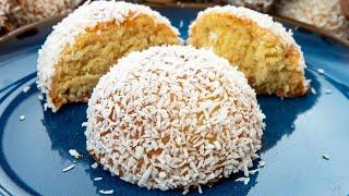 Coconut & Chocolate Snowball Cakes