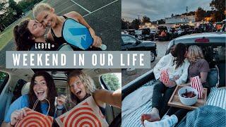 VLOG weekend in our life  we went to peru drive-in movie apartment tour and MORE  lgbtq+