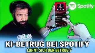 MILLIONENBETRUG auf SPOTIFY & Co. Die KI hebt es auf eine neue Ebene  Rooz Reagiert