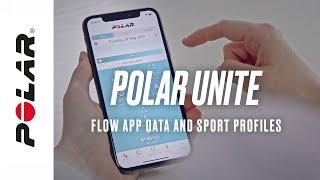 Polar Unite  Polar Flow app data and sport profiles