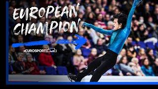 Adam Siao Him Fa Produces Dominant Display to Claim First Figure Skating European Title  Eurosport