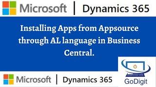 Installing Apps from Appsource through AL Language in Business Central