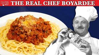 The Original Chef Boyardee Spaghetti Dinner