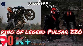 BAJAJ PULSAR 220 OFFICIAL VIDEO HD Cinematic Video