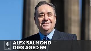 Former Scottish First Minister and SNP leader Alex Salmond dies