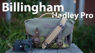 What’s in my bag - EDC - Billingham Hadley Pro  Leica