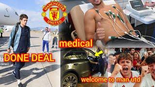 Breaking News 100% DONE DEAL man utd 6th signing completed man united done deal transfer news now