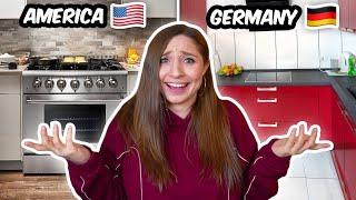 They move THE WHOLE KITCHEN? Kitchens in Germany vs. USA  Feli from Germany