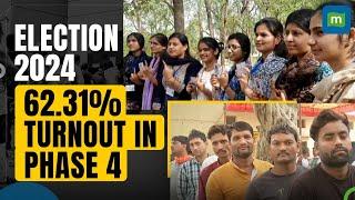 Lok Sabha Polls 2024 Phase 4 62.31% Voting in 96 Constituencies